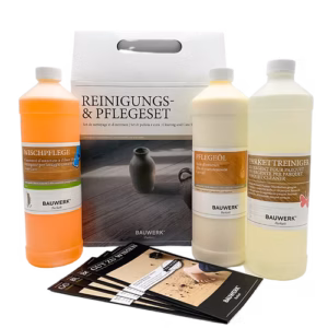 Reinigungs- und Pflegeset für naturgeölte Oberflächen